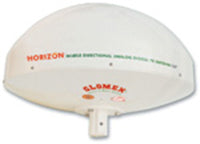 Krachtige Glomex Horizon DVB-T antenne met 360° draaibare ontvangst en UV-bestendig ontwerp