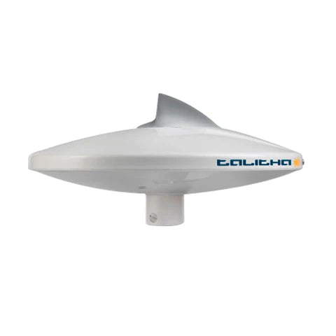 Glomex Talitha zij-aanzicht TV-antenne voor op een boot