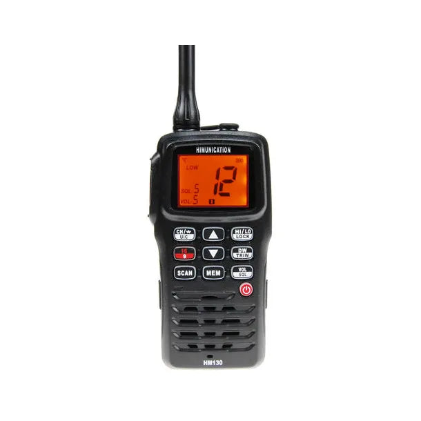 Compacte handheld VHF-marifoon met IP67-certificering