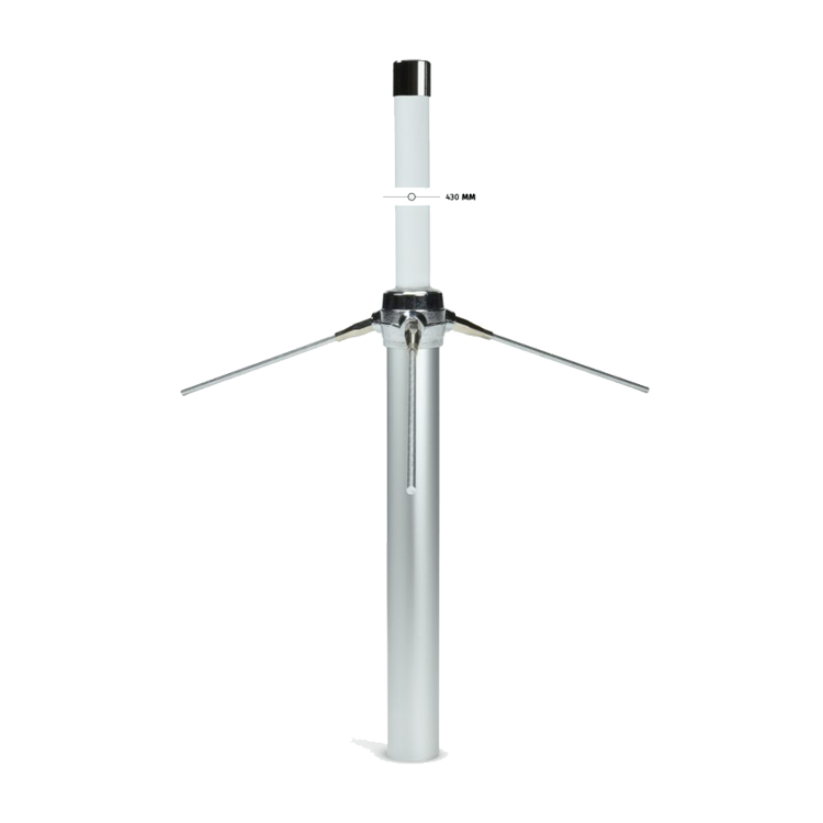 Hamking X-30N UHF/VHF basisantenne verticaal van glasvezel