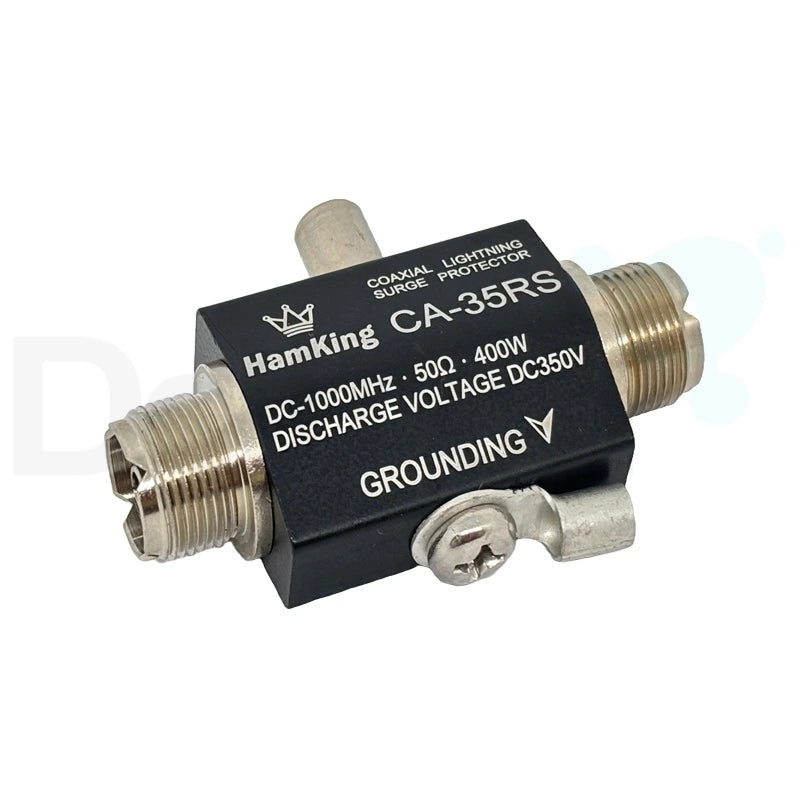 HamKing CA-35RS overspanningsbeveiliging voor radioapparatuur tijdens onweer en bij blikseminslag