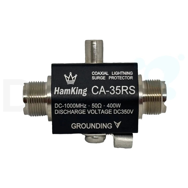 HamKing CA-35RS overspanningsbeveiliging voor radioapparatuur bij blikseminslag tijdens onweer