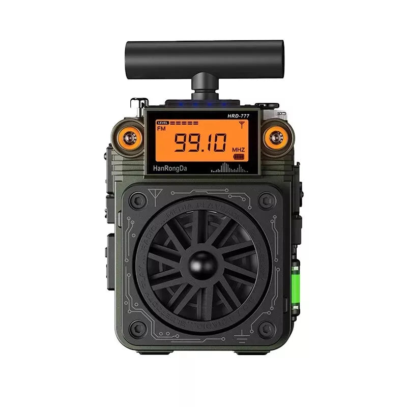 HanRongDa HRD-777 wereldontvanger met DSP-chip, SD-kaartsleuf, Bluetooth en app besturing