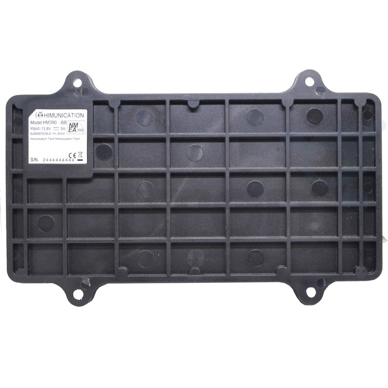 Himunication HM390-BB met meegeleverde accessoires en externe GPS-antenne