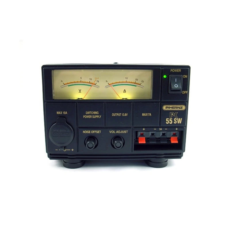 Jetfon PC-55 SW voeding voor het gebruik met maximaal 55 Ampere en 50 Ampere continue.