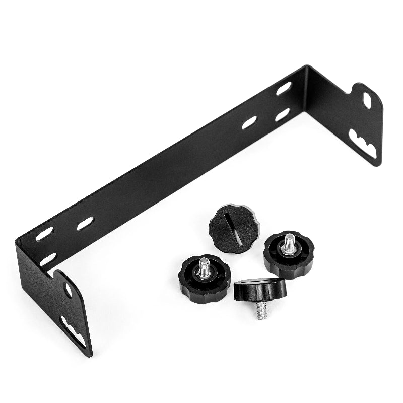 Jopix 900PRO mobiele 27MHz transceiver wordt geleverd met deze bevestigingsbeugel en schroeven