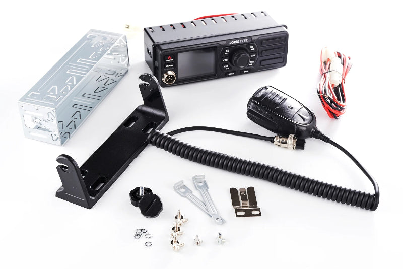 Jopix Doris 27MHz radio met meegeleverde accessoires