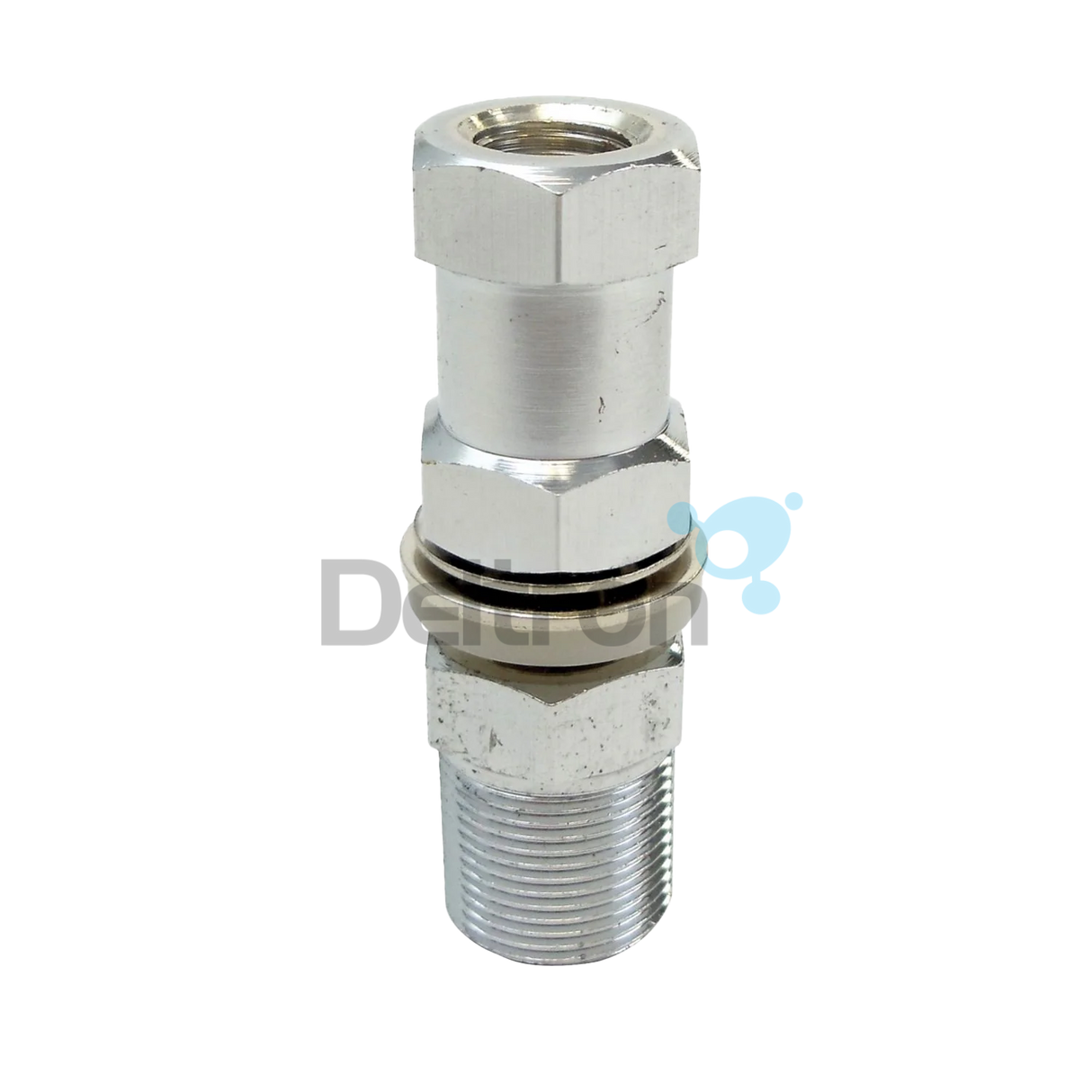 Heavy duty Firestik adapter van 3/8x24 naar SO239 (UHF-Female) voor mobiele 27MC antennes tot 152 cm