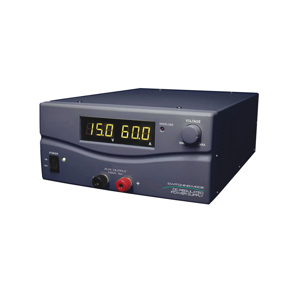 Achterzijde Maas SPS-9600 met ventilator en remote aansluitingen