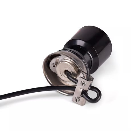 K40 Original onderzijde antennevoet met RG58 coaxkabel en klem