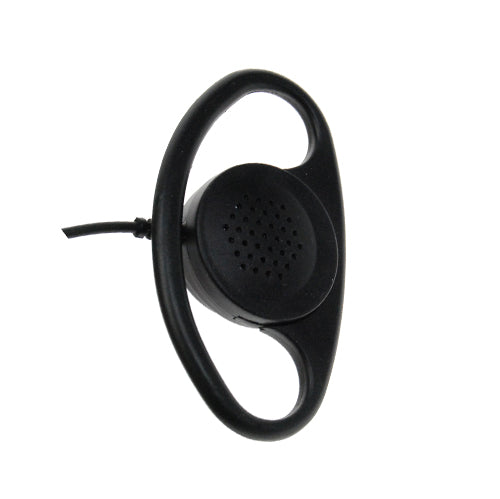 KEP-330 Flex Standaard (S) flexibel oortje met haakse 3,5mm mono connector