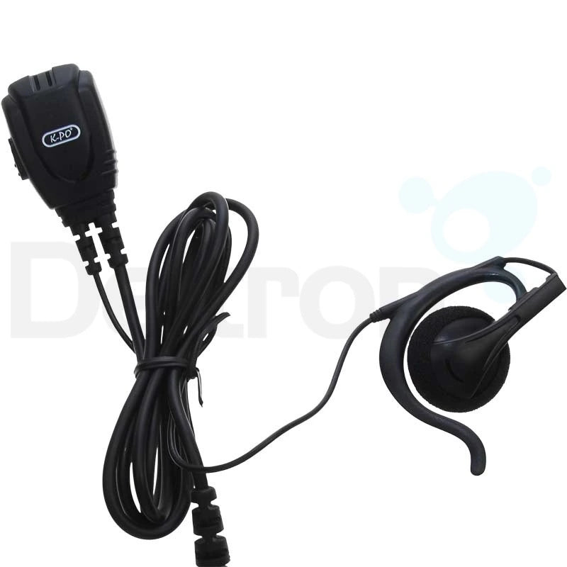 KEP-777-M/C headset met PTT-knop en 1-pin Motorola TLKR connector