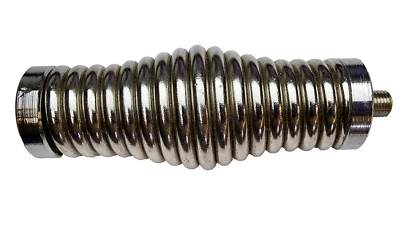 Heavy duty flexibele antenneveer met 3/8 aansluiting voor mobiele antennes en veiligheidsvlaggen