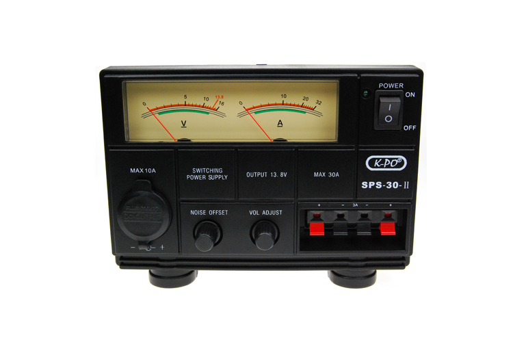 K-PO SPS-30 II 30A schakelende voeding met analoge meters