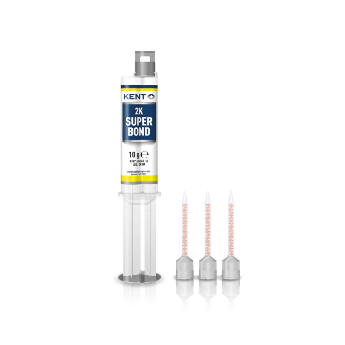 Kent 2K Super Bond voor het verlijmen van metaal, kunststof, rubber, glas, keramiek, hout en meer