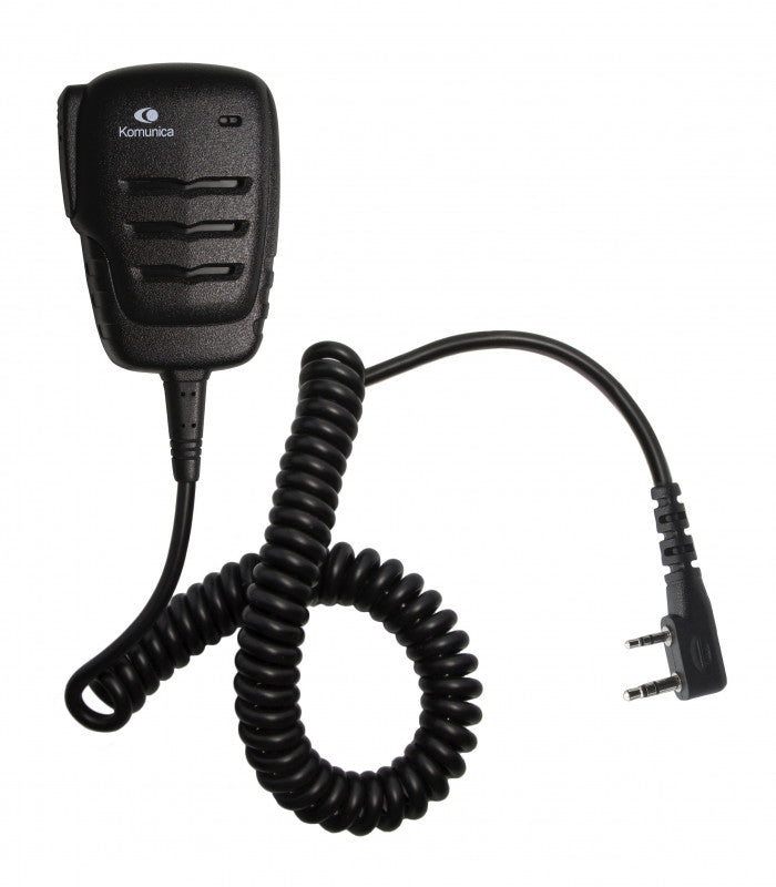 Komunica PWR-4202 speaker microfoon met 2-pins Kenwood bedrading
