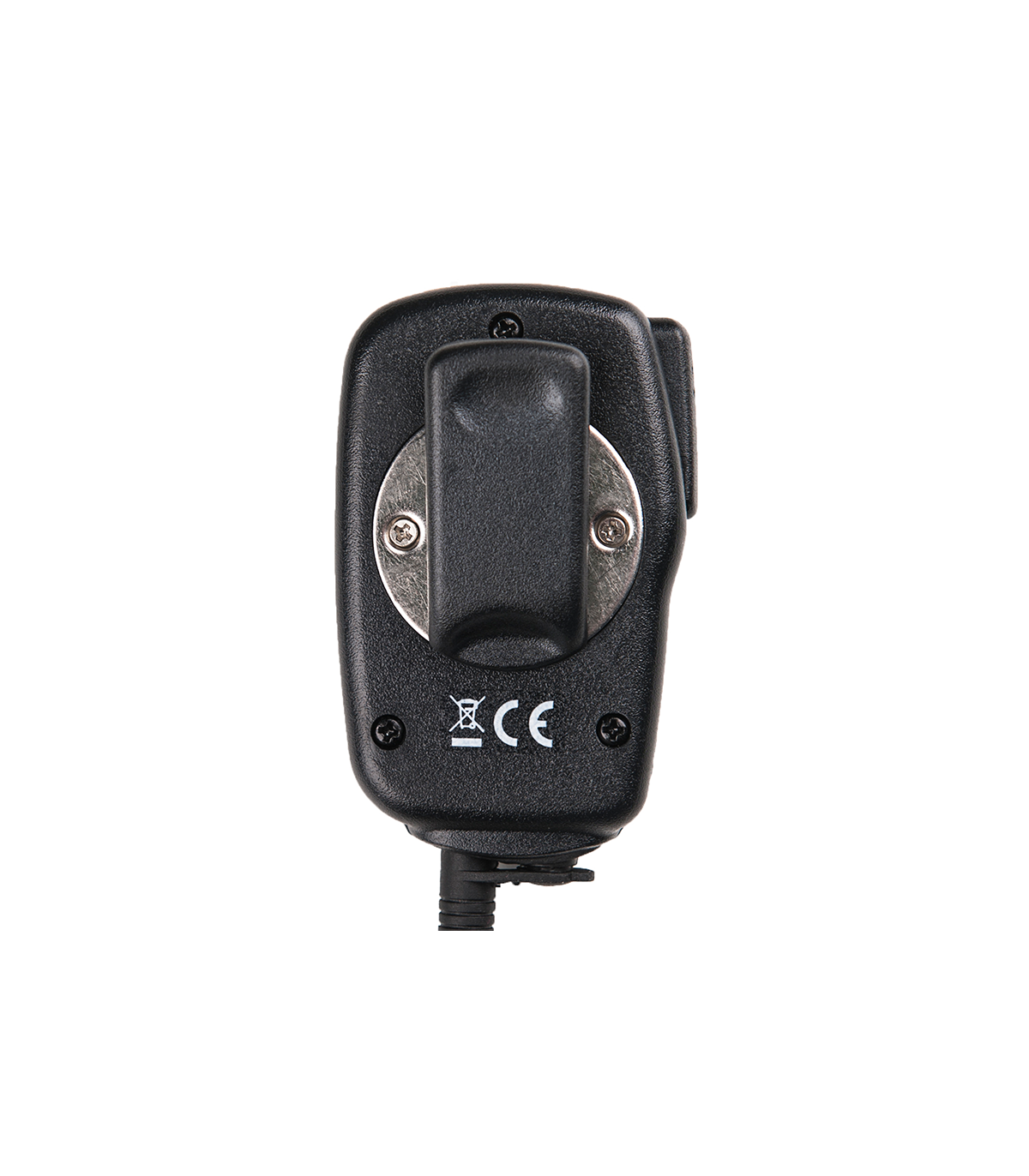 Komunica PWR-6003 speaker microfoon met roterende riemclip