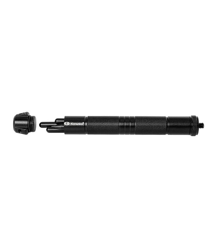 Komunica Mini Tripod die heel compact is als hij opgevouwen is