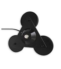 Komunica triple magneetvoet met UHF-Female (SO239) aansluiting, geleverd met coaxkabel