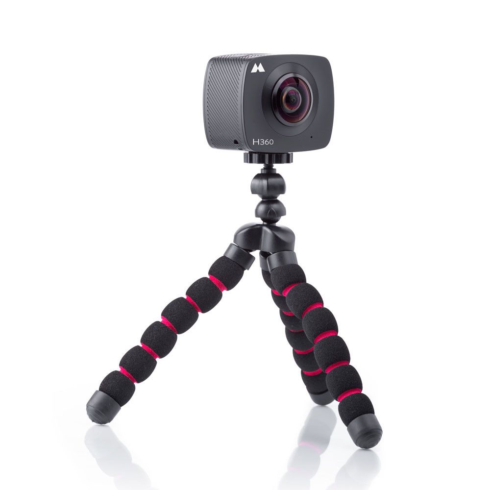 Midland C1288 H360 actiecamera op meegeleverde tripod statief