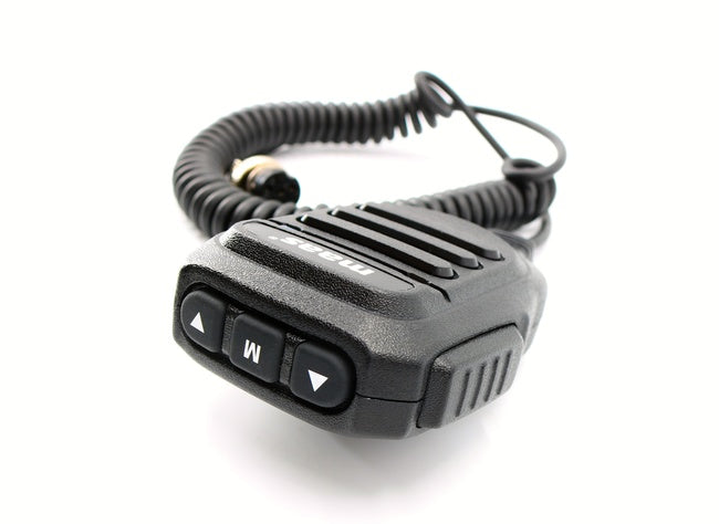 Maas KCB-3000 veelzijdige 12/24V 27MC transceiver in DIN-formaat met VOX-microfoon met bedieningsknoppen