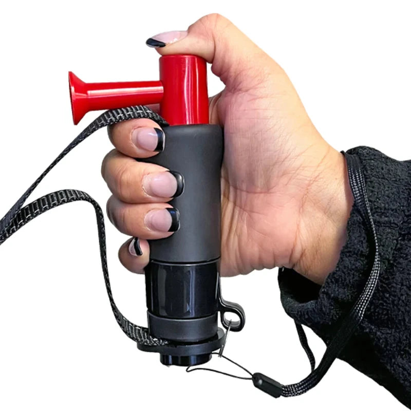 Mace safe and Sound hondenlijn met geïntegreerde alarmtoeter voor het afschrikken van wolven, everzwijnen en meer