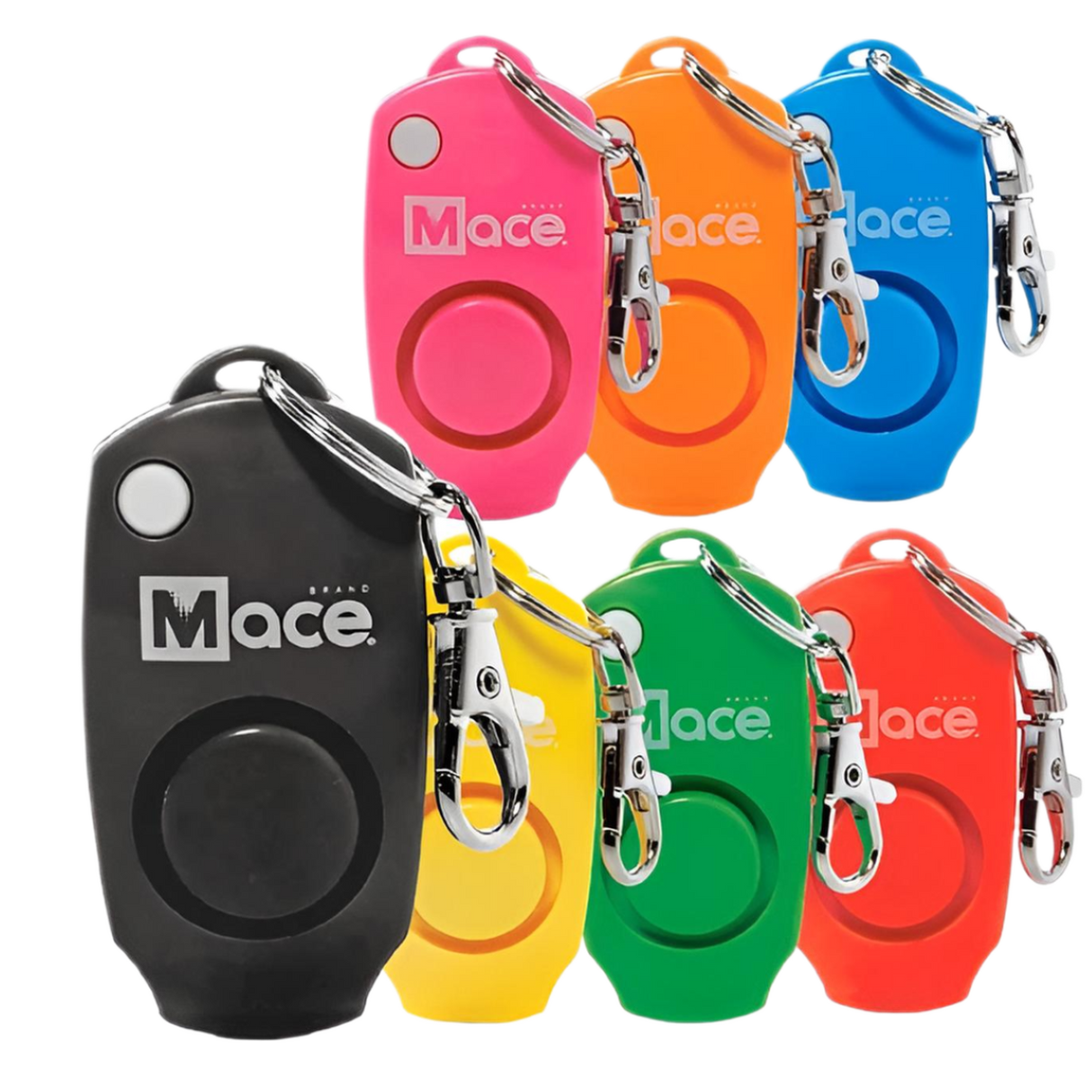 Persoonlijke alarmknoppen met sleutelhanger om snel alarm te slaan met een geluid van 130 decibel