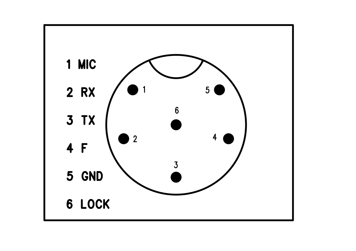Magnum AV-1KM 6P bedrading schema