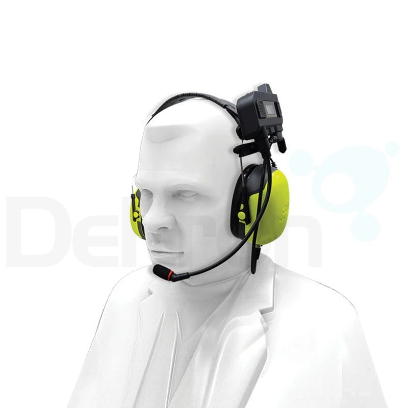 Maytel intercom 2.4GHz voor gehoorbescherming zoals Peltor oorkappen, gehoor beschermende koptelefoon