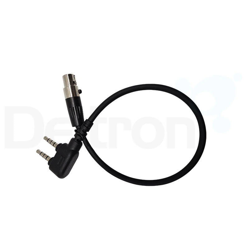 Maytel haakse 2-Pin aansluitkabel voor Peltor FLX2 systemen onlly listen gehoorbescherming