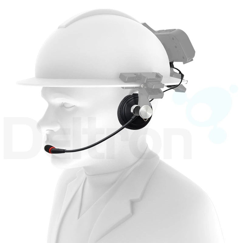 Maytel HPB-01RLG speaker speciaal voor gebruik met de Maytel Helm Clip Intercom en achterwaartse montage