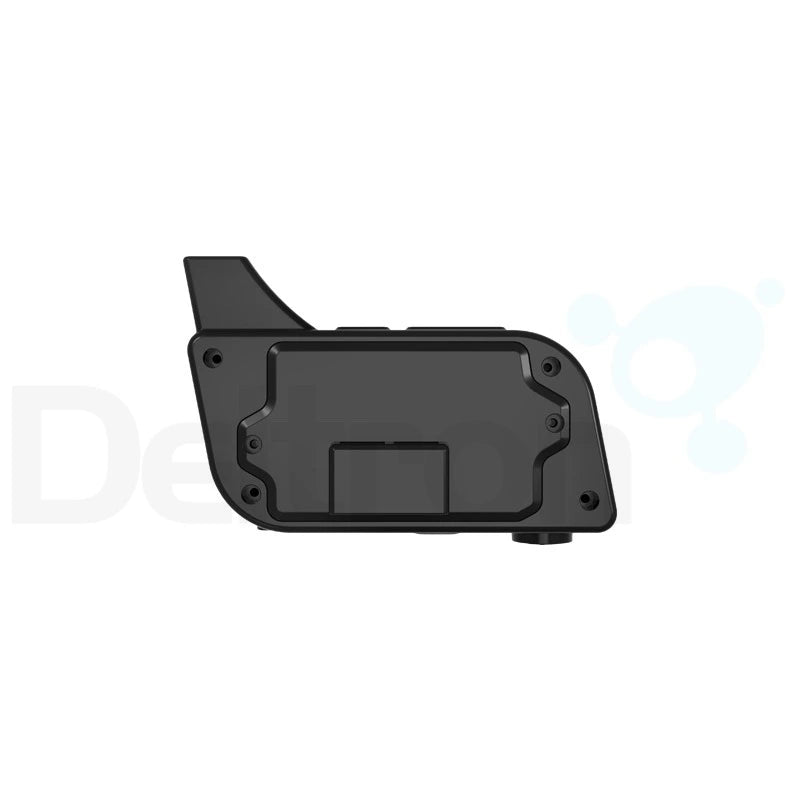 Maytel helm intercom systeem achterzijde van de intercom