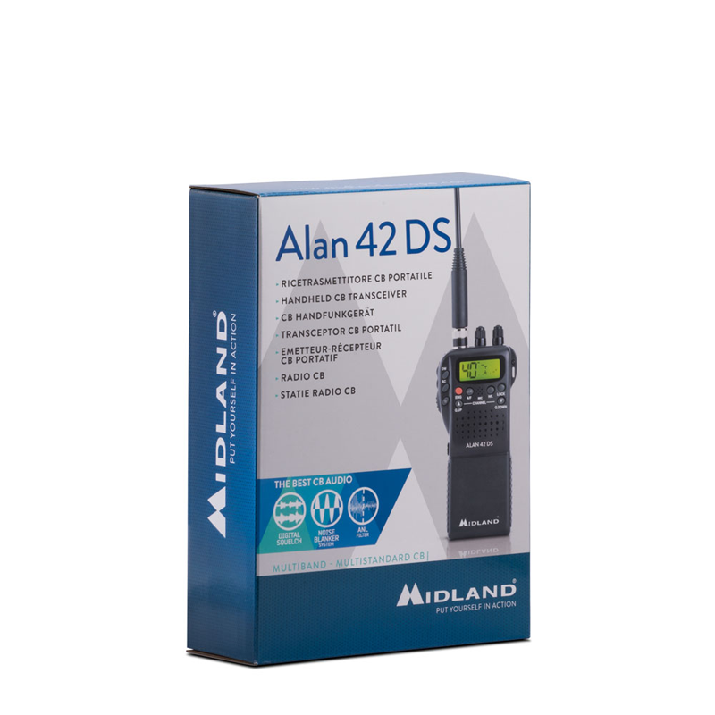 Midland Alan 42DS 27MHz portofoon in originele verpakking
