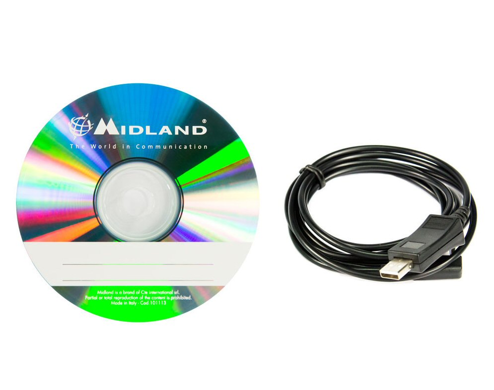 Midland C1352 - PRG-3000 software met programmeerkabel voor de Midland CT3000 UHF/VHF transceiver