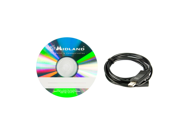 Midland GB1-R software pakket (windows) voor GB1-R mobiele PMR446 transceiver