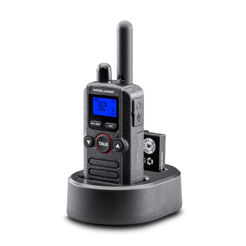Oplaadstation en accessoires van de Midland BR180