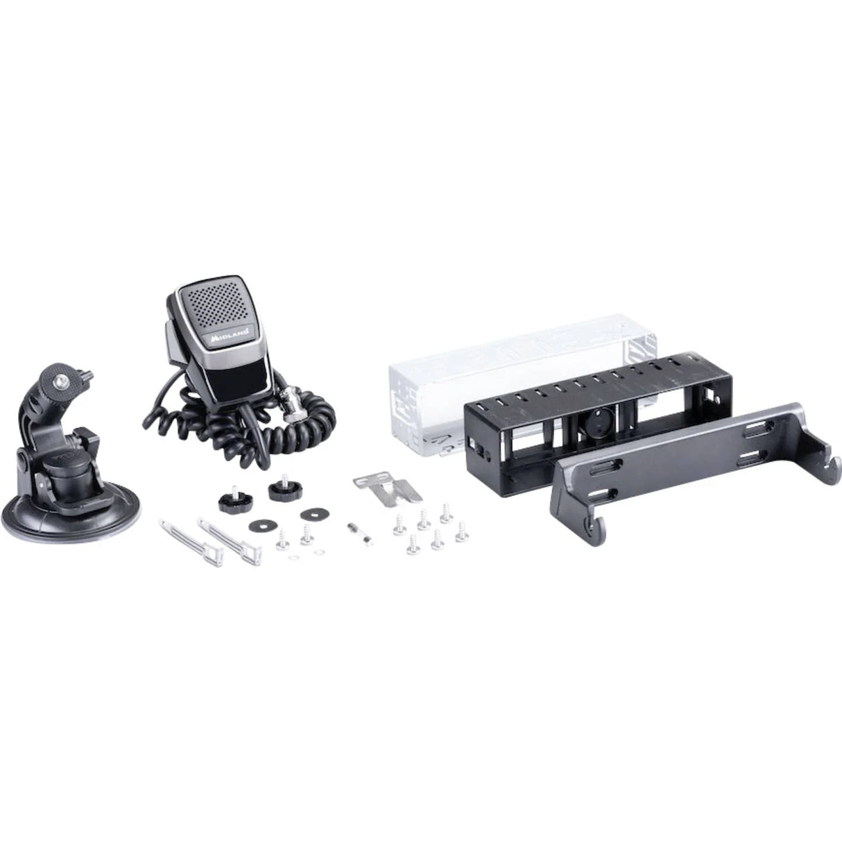 Meegeleverde accessoires van de Midland 88 27MC bak, 27MHz transceiver