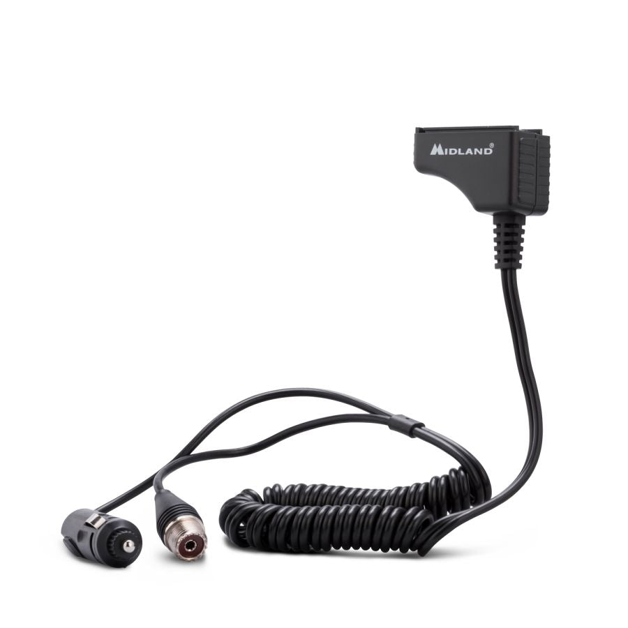 Midland Slide 12V auto adapter R74593 om je Midland Alan 42 en 42DS in de auto te kunnen gebruiken met antenne