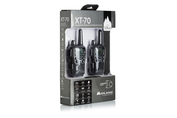 Midland C1180 XT-70 portofoon set in originele verpakking