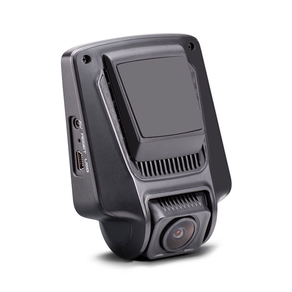 Close up van de Midland Street Guardian Flat een Full HD dashcam uitgevoerd in een ultra compact design