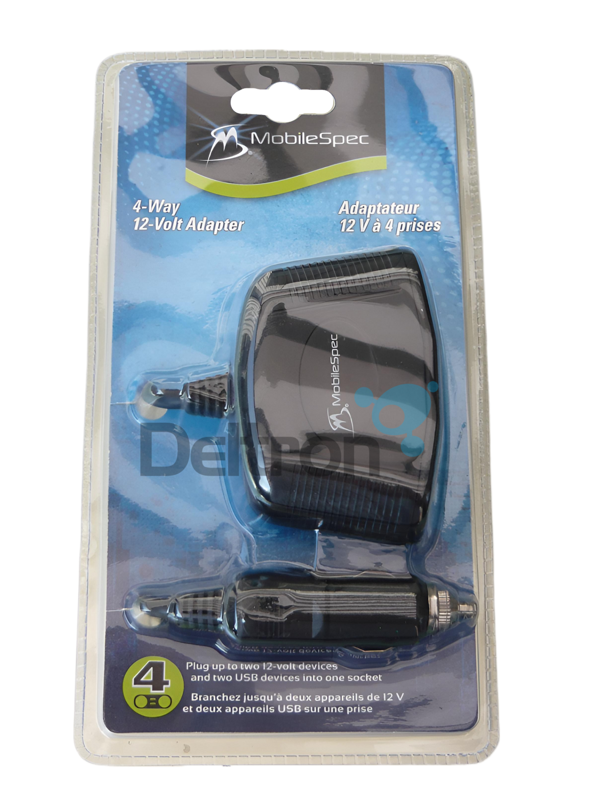 Mobile Spec MS431USB sigaretaansteker hub in originele verpakking