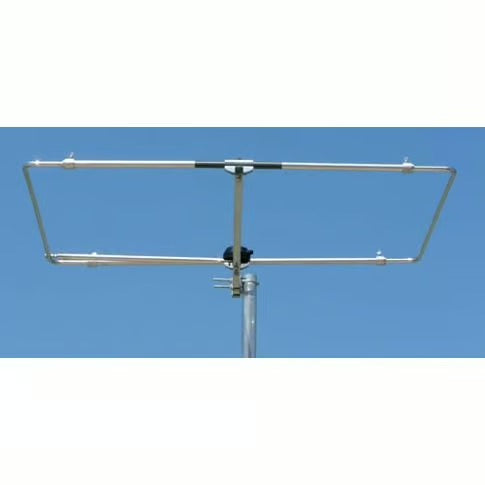 Moonraker HLP-6 halo loop dipoolantenne voor 50 MHz in vierkante opstelling
