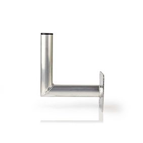 Rafansys L-vormige muurbeugel met bevestigingsplaat van 150x150mm voor antennes en schotels