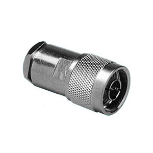 N-Male connector voor RG213 coaxkabel