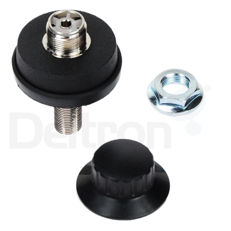 N-PL antennevoet met extra lang draad
geleverd met moer en afdekkap