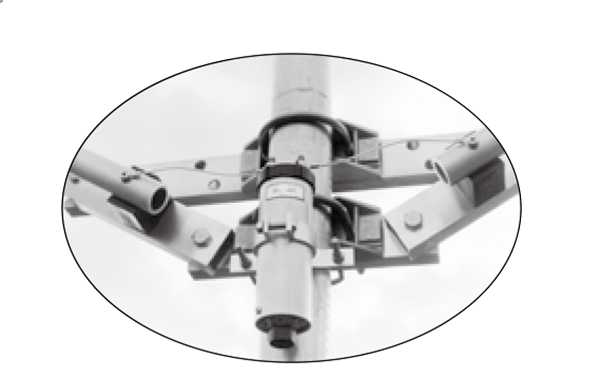 Nagara V-41J dipool antenne voor zowel horizontaal als verticale opstelling