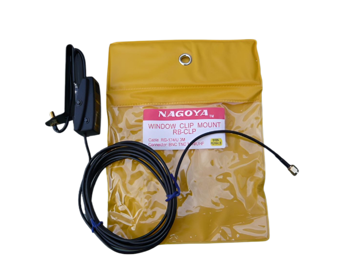 Nagoya RB CLP raamdoorvoer met BNC antenne bevestiging