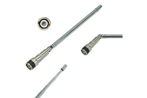 Nagoya NA-707 telescopische UHF/VHF antenne met een BMC-Male connector
