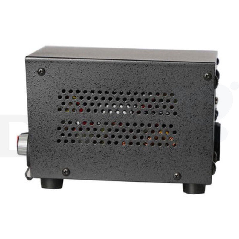 Nissei NS-1228A foto van de zijkant van de krachtige elektrische voeding