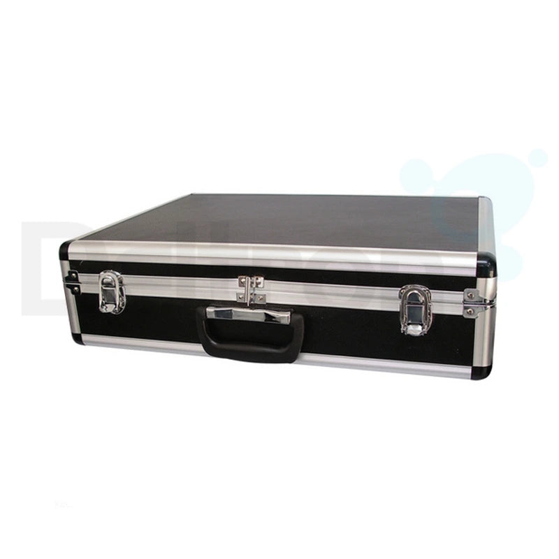 Aluminium opbergkoffer nr. 6 voor het vervoeren en opbergen van portofoons en andere apparatuur